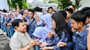 Ratusan Pelajar Jawa Barat Bertemu Prabowo, Momen Haru Terjadi