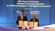 RI-Korsel Teken MoU Pengembangan AI untuk Pemerintahan dan Layanan Publik