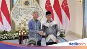 Sugiono Bertemu Menlu Singapura, Bahas Energi dan Industri