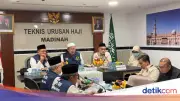 Timwas Haji DPR Apresiasi Pelayanan Jemaah di Madinah, Soroti Hotel Bintang Lima