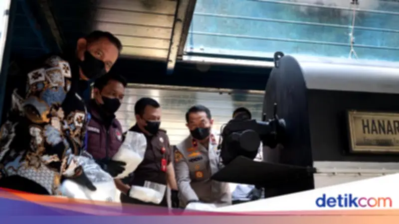 Polda Banten Musnahkan 73 Kg Sabu dan 7 Kg Ganja Hasil Ungkap 5 Kasus