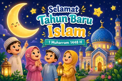1 Muharram 1448 H Jatuh pada 16 Juni 2026, Ini Ucapan Tahun Baru Islam