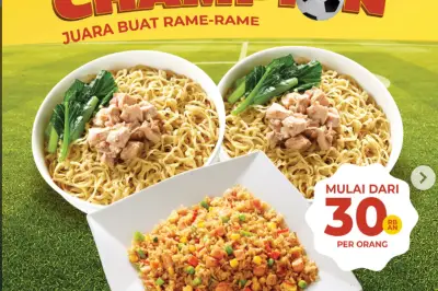 5 Promo Makanan Nobar Piala Dunia 2026 di Restoran Cepat Saji Indonesia