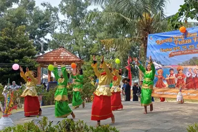 Anak Pulau Seribu Tampilkan Seni di Ruang Terbuka