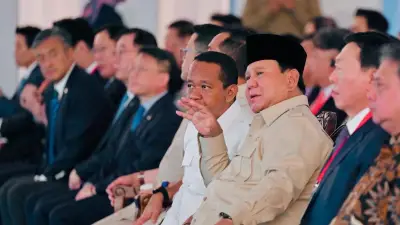 Bahlil Minta Izin Panggil Prabowo 'Kanda' di Munas HIPMI