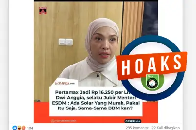 Bantahan Dwi Anggia Soal Solar sebagai BBM Murah