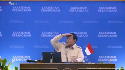 Canda Prabowo: 18 Bulan Jabat Menteri, Rambut Mulai Botak
