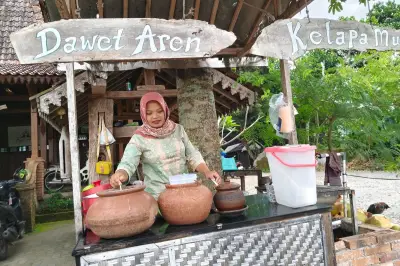 Dawet Aren, Kuliner Khas Borobudur dari Tepung Pati Aren