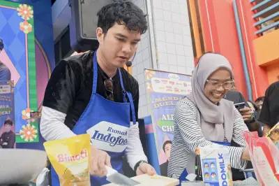 Duel Memasak Aldi Taher vs Chef Hideki: Ayam Geprek ala Artis