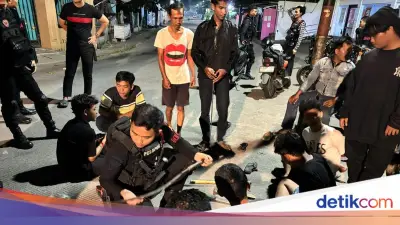 Empat Pemuda di Bekasi Ditangkap Polisi Saat Hendak Tawuran