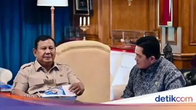 Erick Thohir Laporkan Program Prioritas Olahraga ke Presiden Prabowo