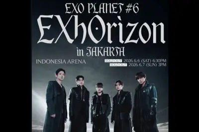 EXO Buka Konser EXhOrizon di Jakarta dengan Lagu MAMA