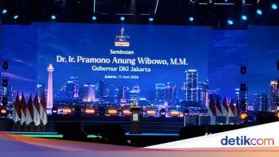 Gubernur Pramono Resmi Buka Jakarta Fair 2026, Target Transaksi Rp 8 Triliun