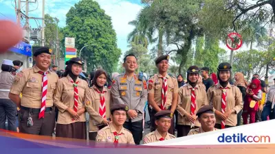 Hari Bhayangkara ke-80, Polres Bogor Meriahkan CFD dengan Ribuan Warga