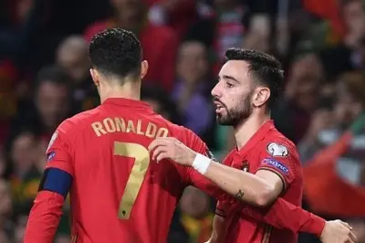Hoaks Keributan Bruno Fernandes dan Ronaldo di Latihan Portugal
