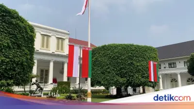 Istana Mulai Berhias Sambut Kunjungan Presiden Belarus Lukashenko Lusa