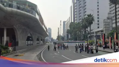Jalan Sudirman-Thamrin Ditutup untuk Puncak HUT ke-499 Jakarta