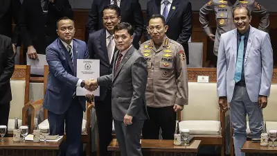 Koalisi Sipil Tolak Pengesahan Kilat RUU Polri di DPR