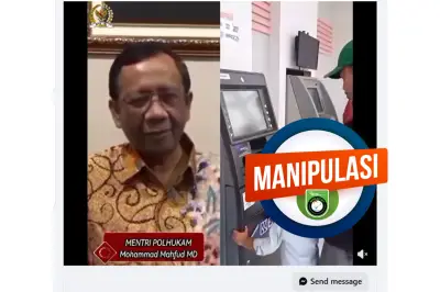 Mahfud MD Dikabarkan Bagikan Rp 100 Juta, Ini Faktanya