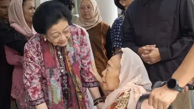 Megawati Hentikan Pidato Sambut Sinta Nuriyah di Silaturahmi GNB
