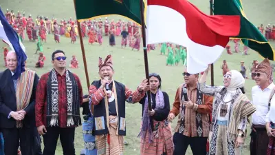Mendagri Tito Karnavian Resmi Buka Festival Fulan Fehan IV di Belu, NTT