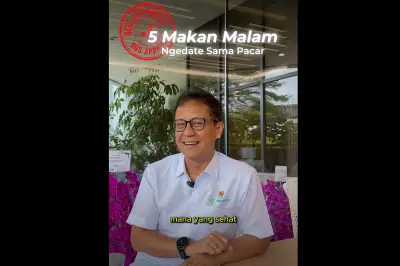 Menkes Budi Gunadi Beri Rating Menu Makan Malam untuk Pacaran