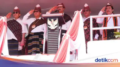Mensos Pimpin Upacara Hari Lahir Pancasila di Ende, Ajak Wujudkan Nilai Pancasila