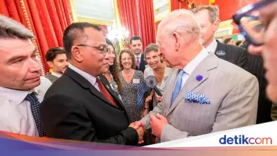 Menteri LH Sampaikan Salam Prabowo ke Raja Charles III di London