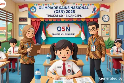 OSN-K 2026 Jenjang SD Mulai Digelar, Ini Materi Ujiannya