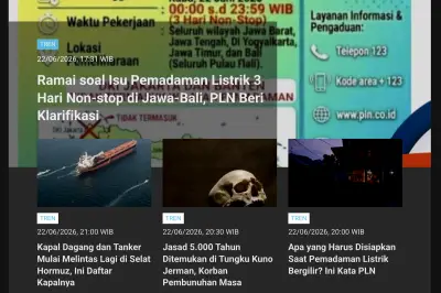 PLN Klarifikasi Isu Pemadaman Listrik 3 Hari di Jawa-Bali Puncaki Tren