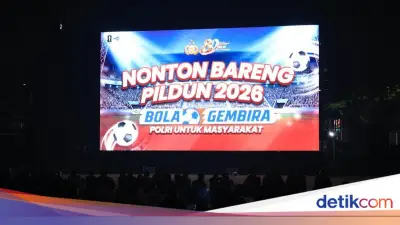 Polri Gelar Nobar Gratis Piala Dunia Serentak Se-Indonesia, Hadirkan Kegembiraan