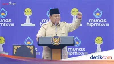 Prabowo di Munas HIPMI: Pengusaha Muda Harus Bangkit dengan Nasionalisme