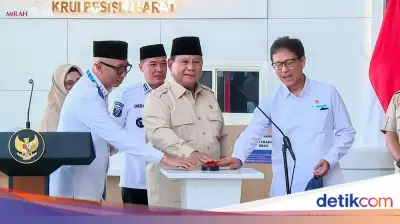 Prabowo Resmikan RSUD KH Muhammad Thohir di Pesisir Barat Lampung