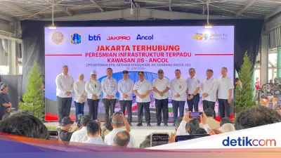Pramono Resmikan Jembatan Ancol-JIS, Kado HUT ke-499 Jakarta