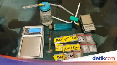 Pria di Sepatan Tangerang Ditangkap dengan 13 Paket Sabu Siap Edar