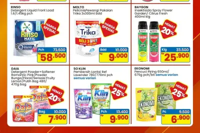 Promo Indomaret 26 Juni-8 Juli 2026: Diskon Produk Rumah Tangga hingga Susu
