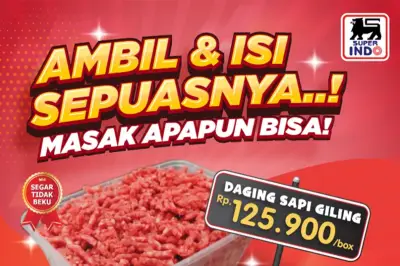 Promo Superindo Hari Ini 12 Juni 2026: Sembako Hemat dan Ambil Isi Sepuasnya