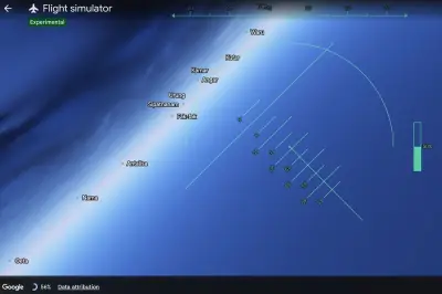 Simulator Penerbangan Google Earth Kini Hadir di Browser Web