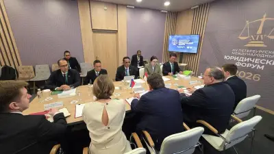 Supratman Paparkan Posbankum Desa ala Prabowo di Forum Hukum Rusia