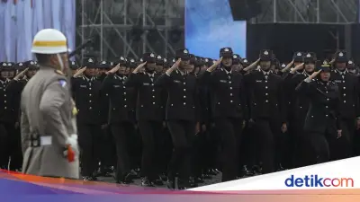 Upacara Hari Bhayangkara ke-80 Digelar di Satlat Brimob Cikeas, Dipimpin Presiden Prabowo