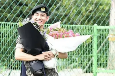 V BTS Akhiri Spekulasi soal Rekan Militer yang Cerita Pengalaman