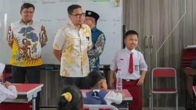 Wakil Wali Kota Tangsel Evaluasi Bangunan SDN Babakan 01 Setu Pasca-Revitalisasi