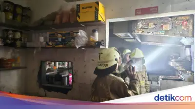 Warkop Polim Milik Gofar Hilman di Jaksel Kebakaran, Kerugian Rp10 Juta