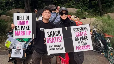 Zaskia Adya Mecca Bawa 3 Ambulans dan Makanan ke Lokasi Demo Jakarta