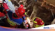 3 Jam Evakuasi Bocah 3 Tahun Jatuh ke Lubang 3,7 Meter di Jaksel