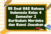 55 Contoh Soal Bahasa Indonesia Kelas 4 Semester 2 Kurikulum Merdeka dan Jawaban