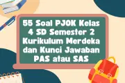 55 Contoh Soal PJOK Kelas 4 SD Semester 2 Kurikulum Merdeka dan Kunci Jawaban