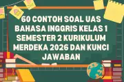60 Soal Bahasa Inggris Kelas 1 Semester 2 Kurikulum Merdeka Lengkap Kunci Jawaban