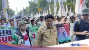 7.000 Petani dan Pedagang Dukung Prabowo di Patung Kuda Jakarta