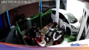 Aksi Senyap Maling di Depok, Curi 2 Motor Sekaligus dalam Semalam
